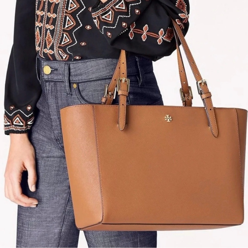 Tory Burch York Large Leather Tote - Picture 2 of 7